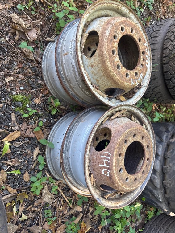 (4) Ford Super Duty Rims