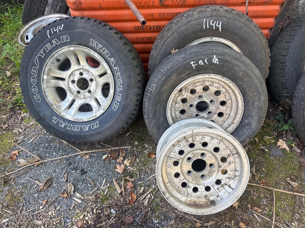 (3) Ford Tires & Rim