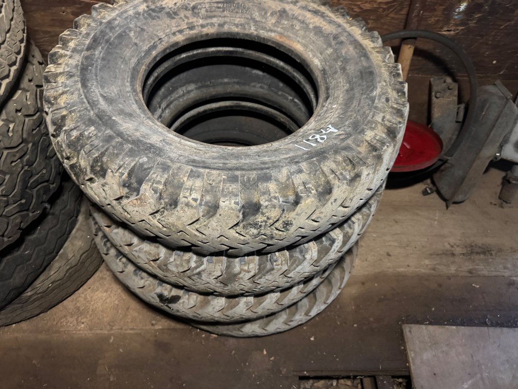 (4) 750R16 Tires