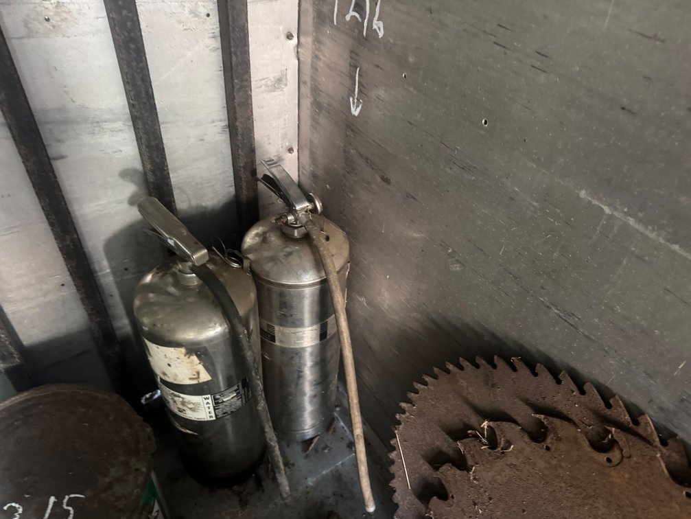 (2) Fire Extinguishers