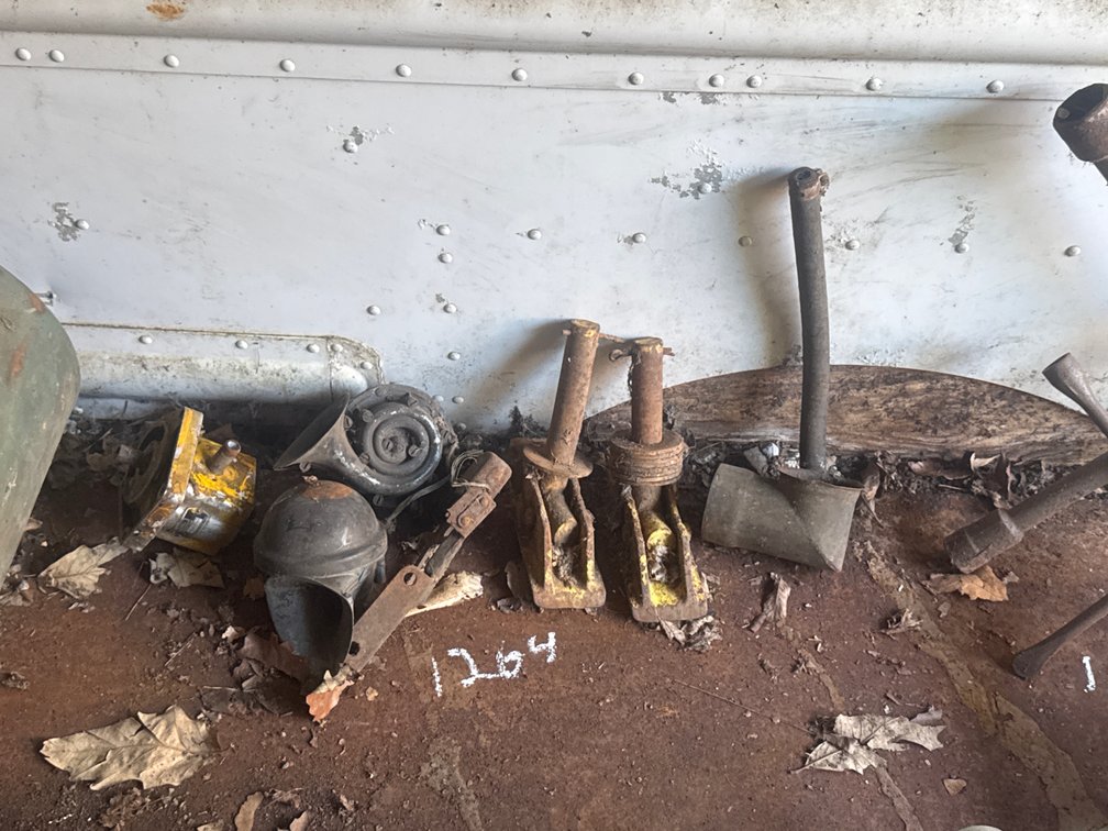 Plow Feet, Antique Horns, Hydraulic Pump