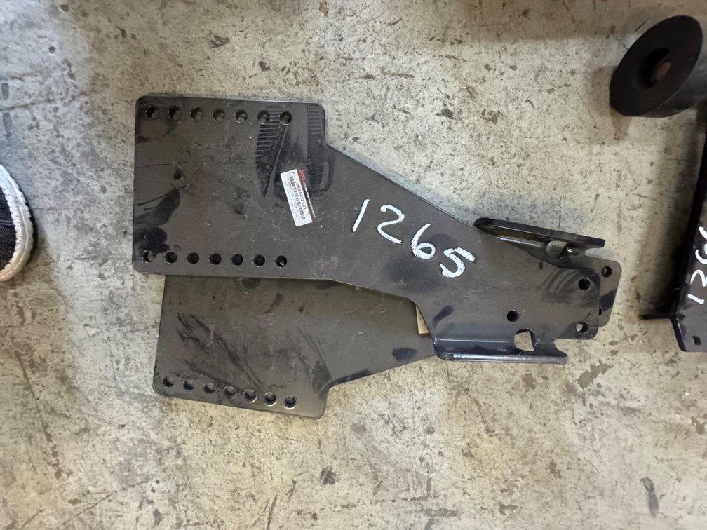 (2) Boss Driver-Side Push Beam Support Plates