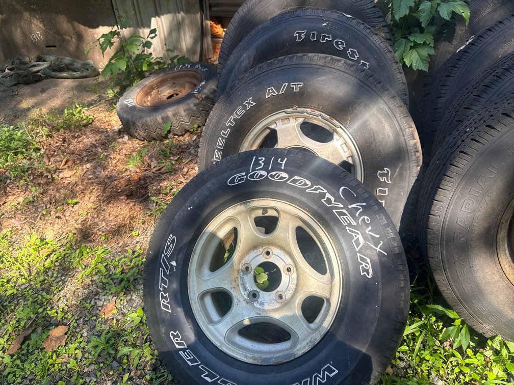 (4) Chevy Tires