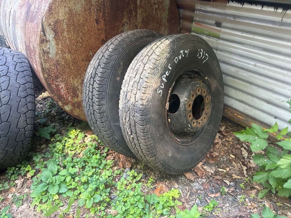 (2) Ford Super Duty Tires