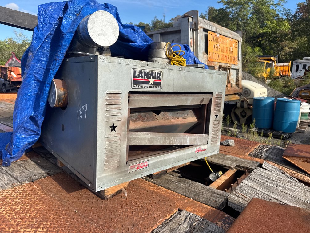 Lanair Oil waste Heater