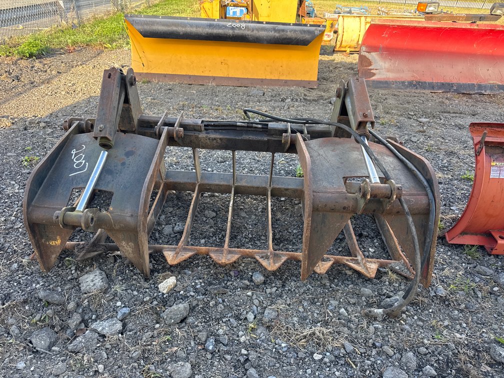 Skid Steer Root Rake Grapple
