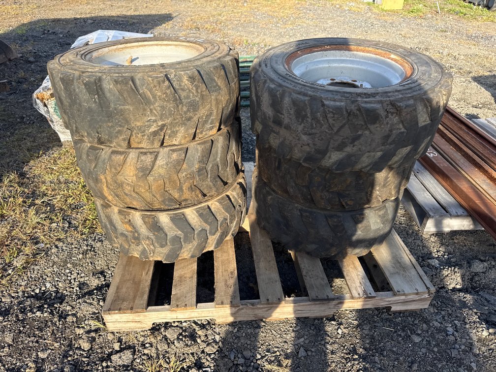(6) Skid Steer Tires