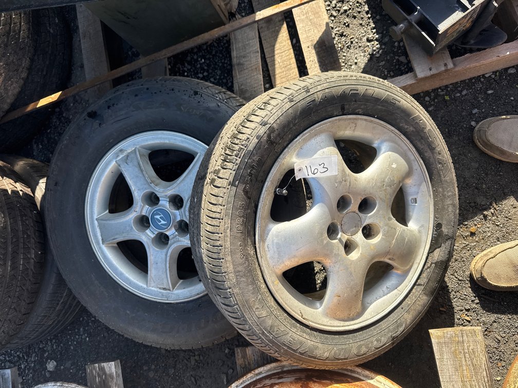 (2) Tires W/Rims
