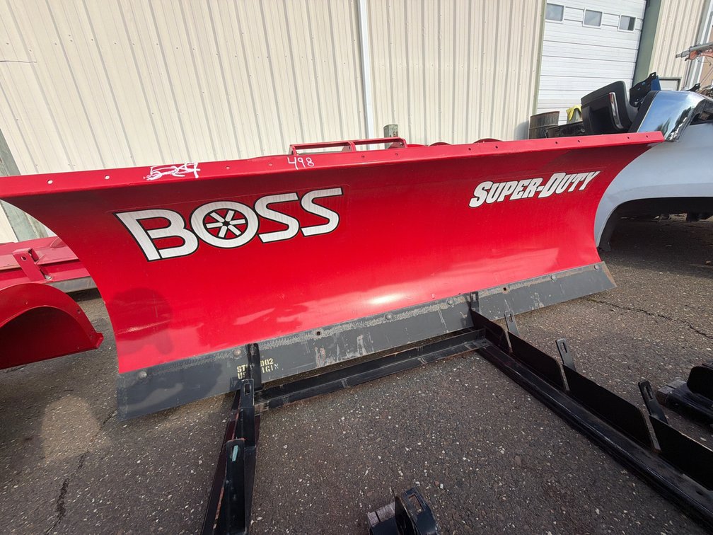Boss 7’6” Super-Duty Straight-Blade Plow