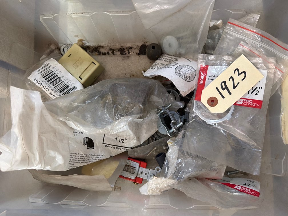 Assorted Electrical Conduit Fittings