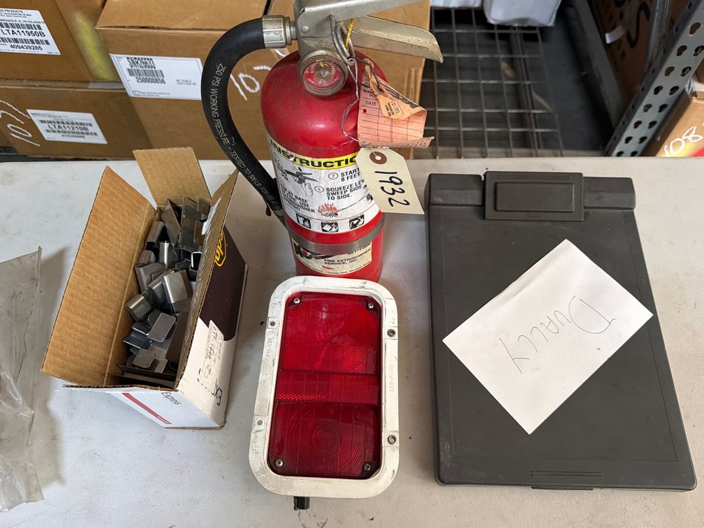 Assorted Automotive & Safety Parts