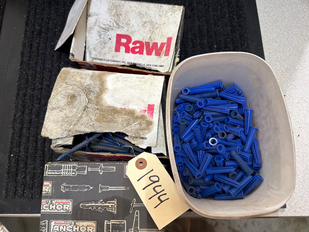 Assorted Concrete Screws & Anchors