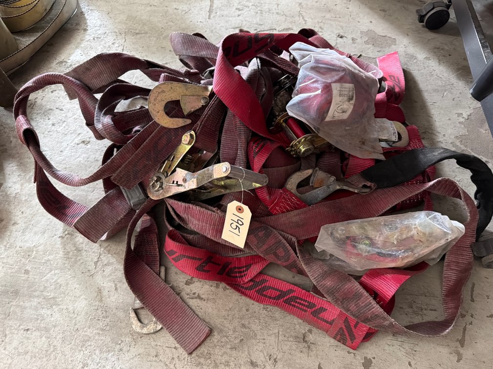 Assorted Ratchet Straps