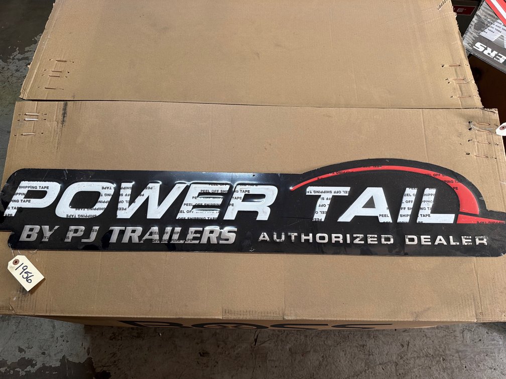 Monster Ramps by PJ Trailers Aluminum Sign