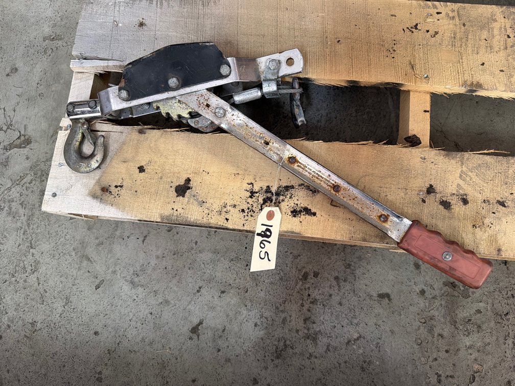 Ratcheting Come-Along
