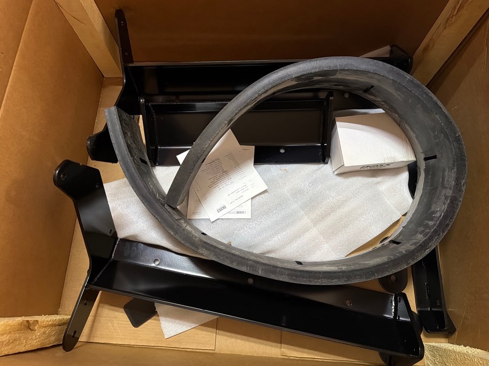 Boss 8’ Skid Steer Box Plow Back Drag Edge Kit