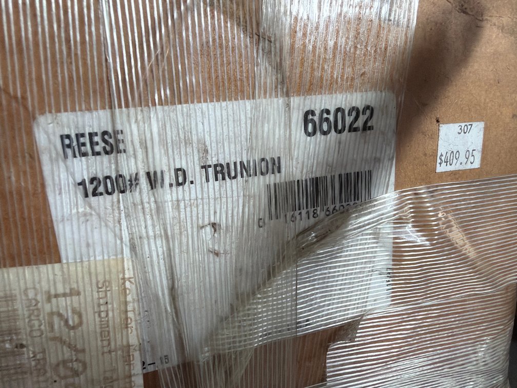 Reese 12,000 Lb Trunnion Weight Distribution Kit