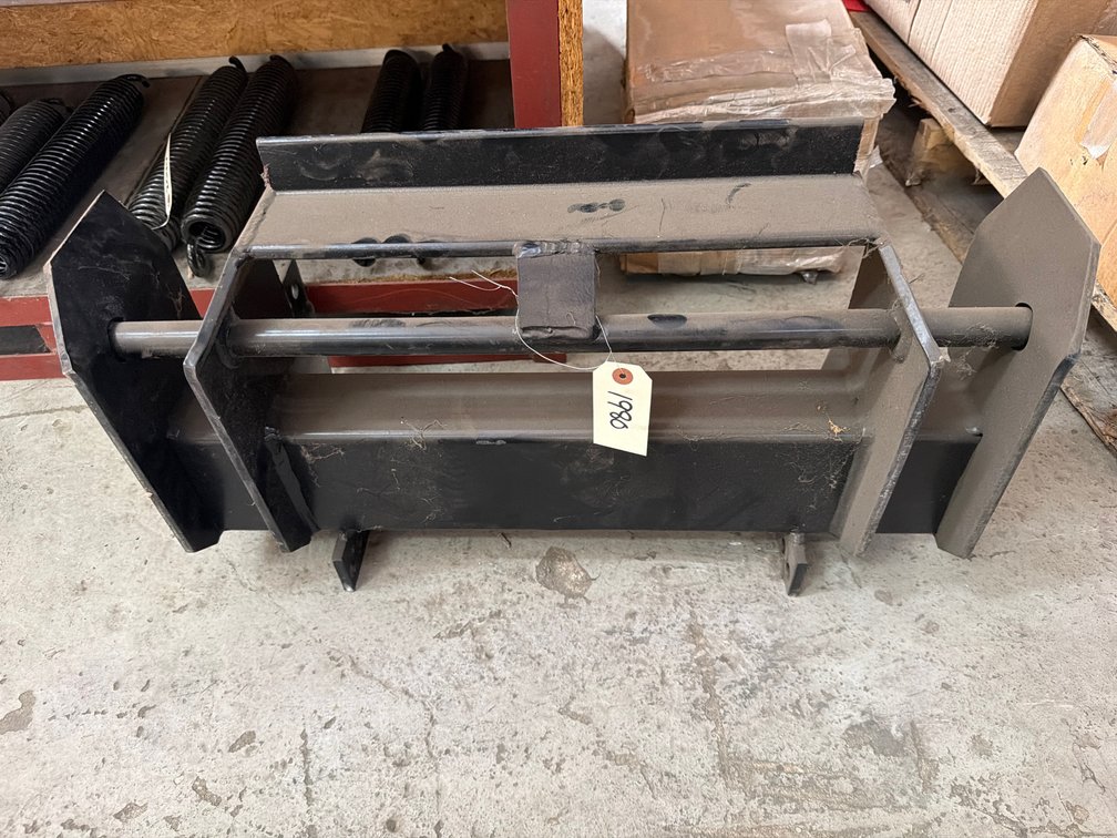 Heavy-Duty Snow Plow Mount Assembly