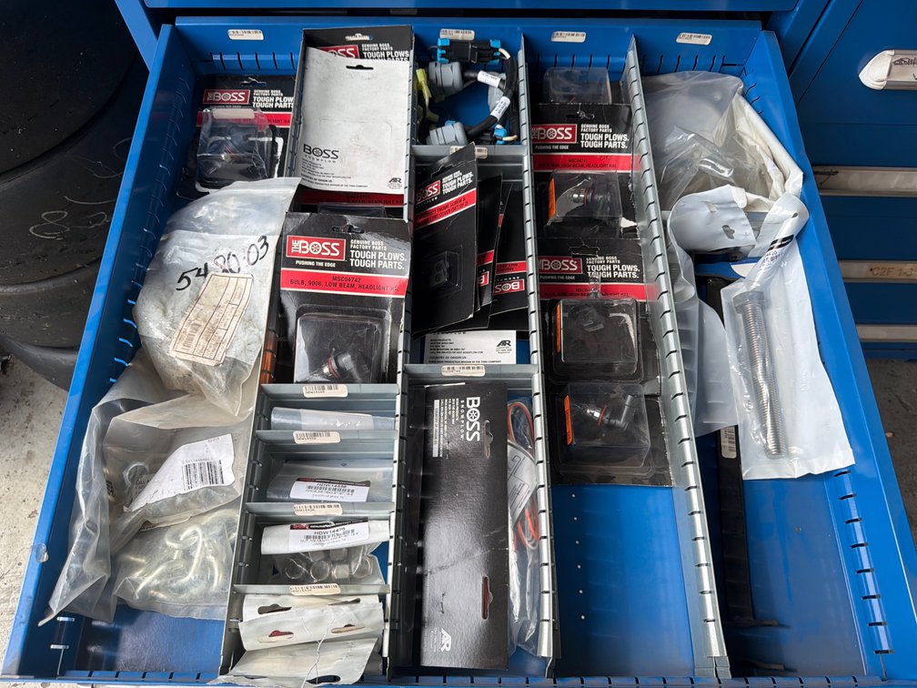 Drawer Assorted BOSS Parts & Hardware