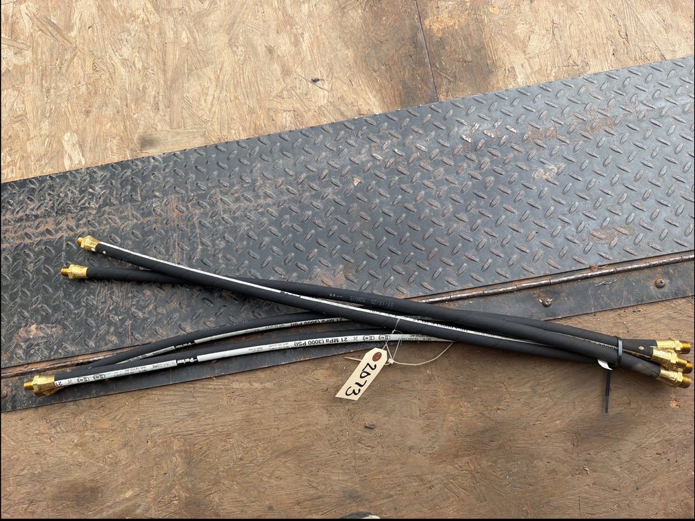 (4) Hydraulic Hoses