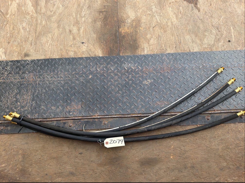 (4) Hydraulic Hoses