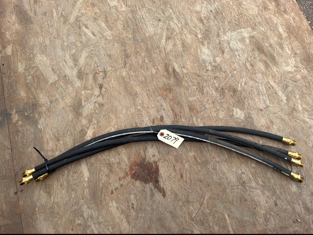 (4) Hydraulic Hoses