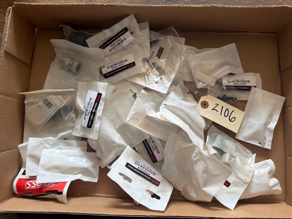 Assorted Boss Hydraulic Fittings & Hardware