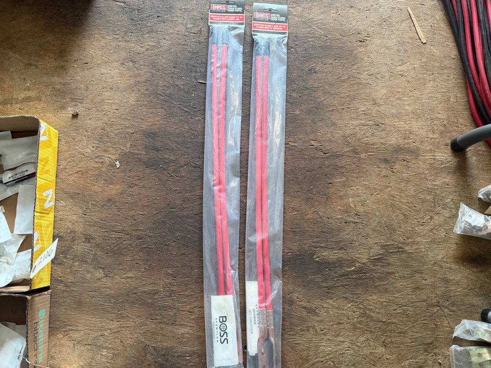 (4) Boss Snow Plow Blade Guides