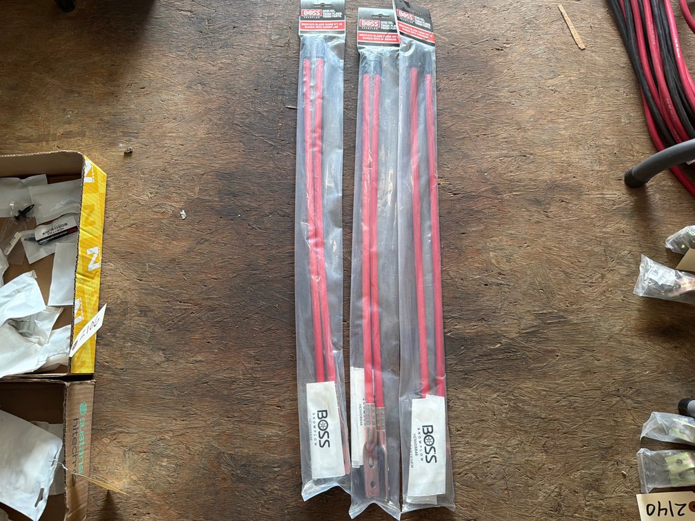 (6) Boss Snow Plow Blade Guides