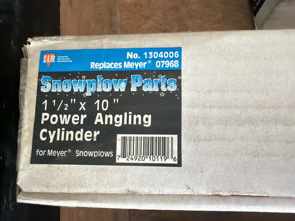 SAM 1-1/2” x 10” Power Angling Cylinder