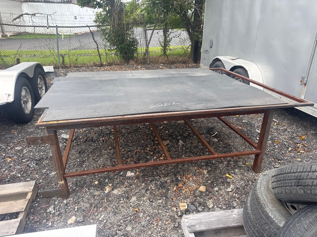 70" x 92" Steel Welding Table