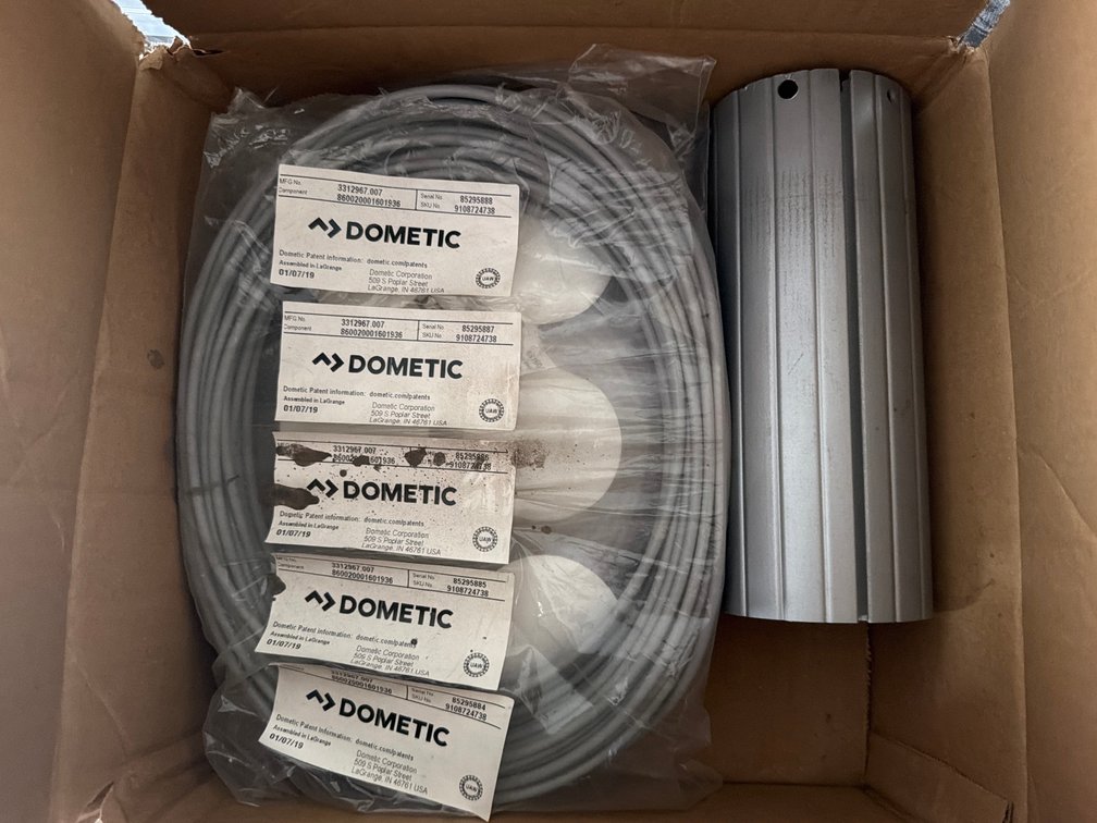 Assorted Cabling & Aluminum Bracket