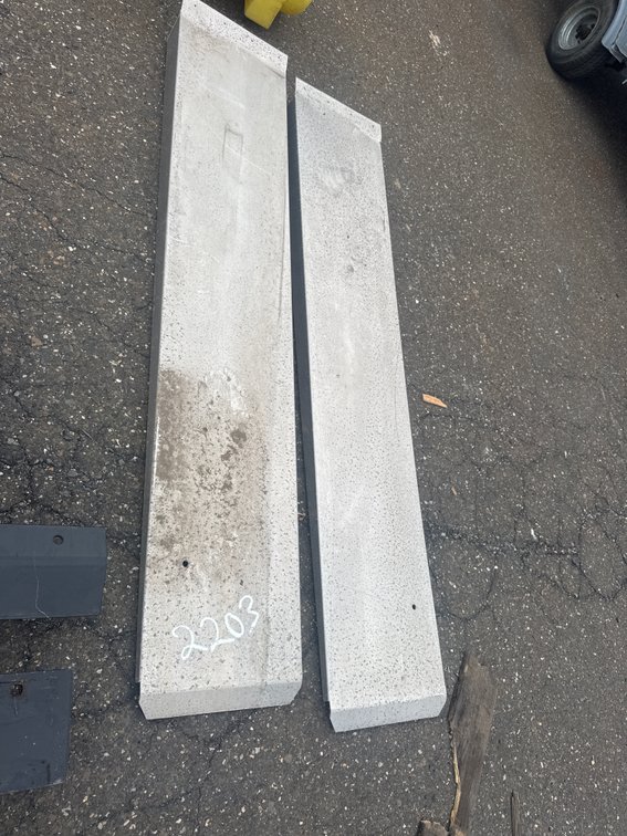 (2) 6’ x 14” Aluminum Ramp extensions