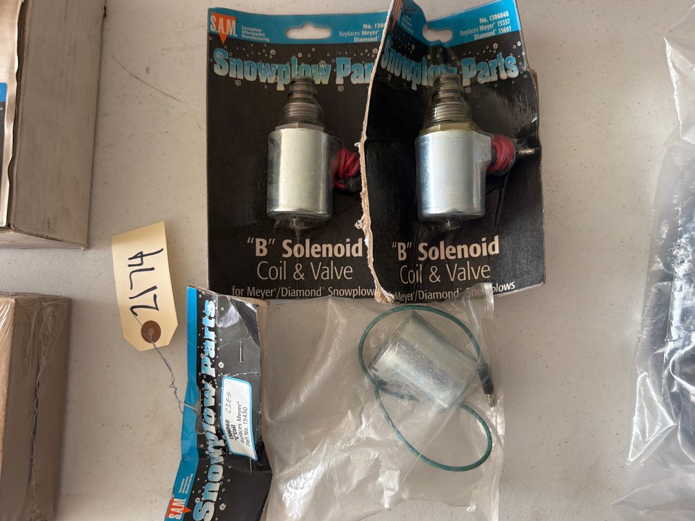 (3) Solenoid Coils & Valves