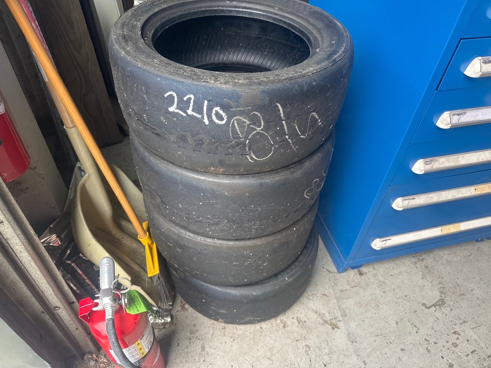 (4) Hoosier 205/50ZR15 Racing Slicks