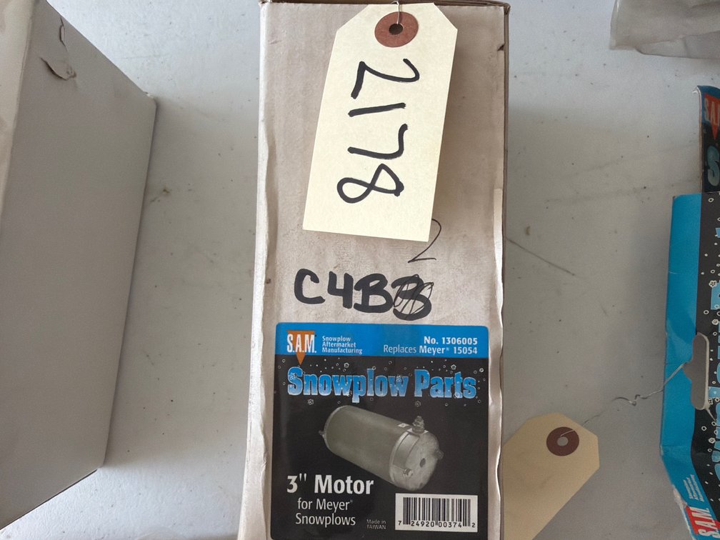 Meyer 3” Snow Plow Motor