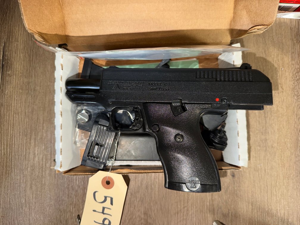 Hi-Point 9MM Luger Pistol