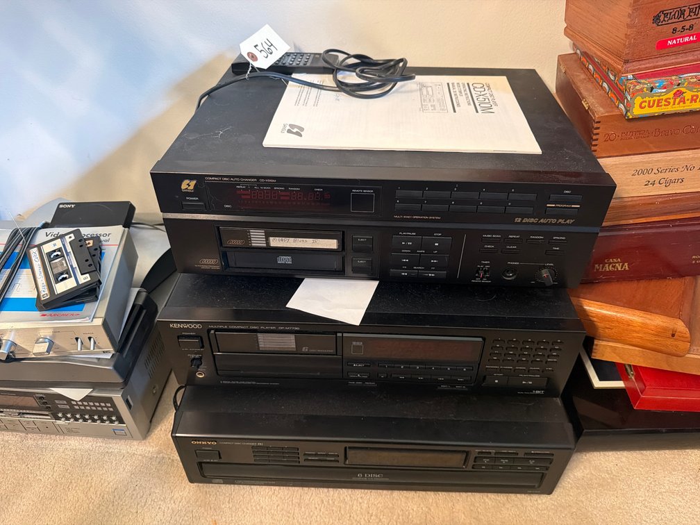 (3) Compact Disc Changers