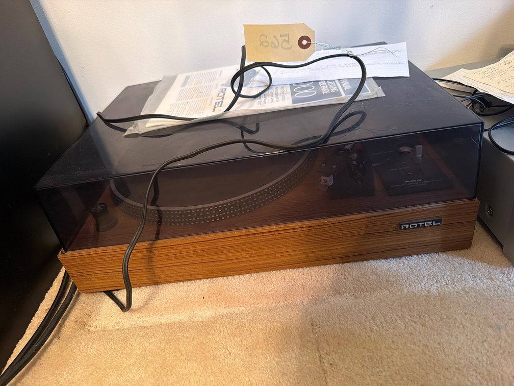 Rotel RP-3000 Direct-Drive Turntable