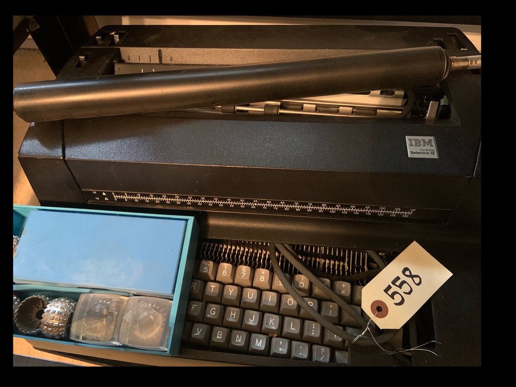 IBM Correcting Selectric II Type Writer