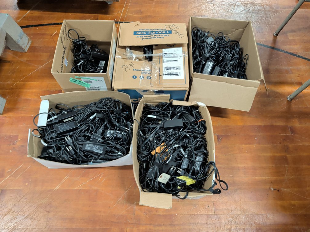 (5) Boxes Computer Chargers