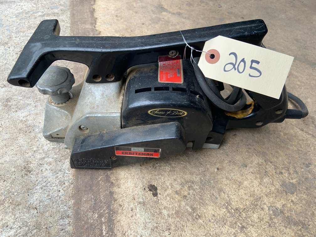 Sears Craftsman Electric Planer