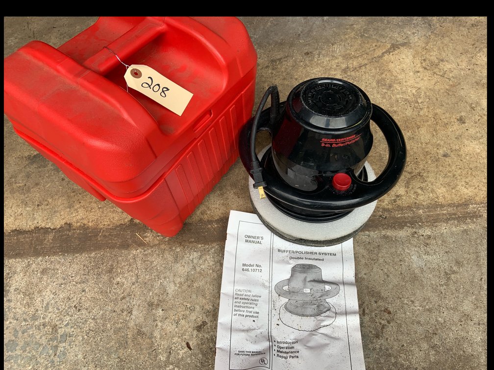 Sears Craftsman Electric Buffer/Polisher