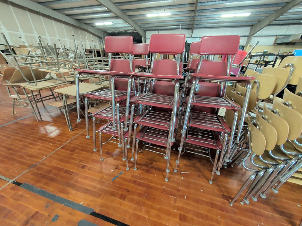 (48) Red Chairs