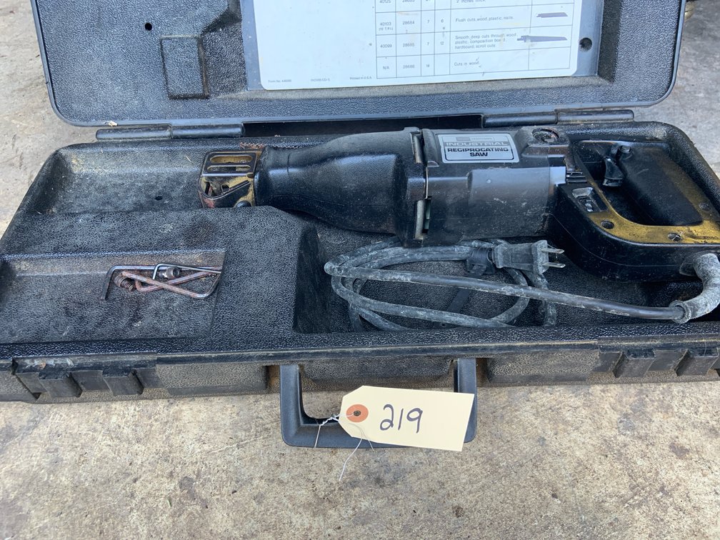 Sears Craftsman Electric Reciprocating Saw