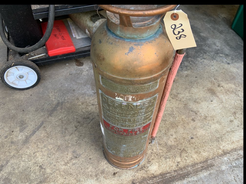 Vintage Fire Extinguisher