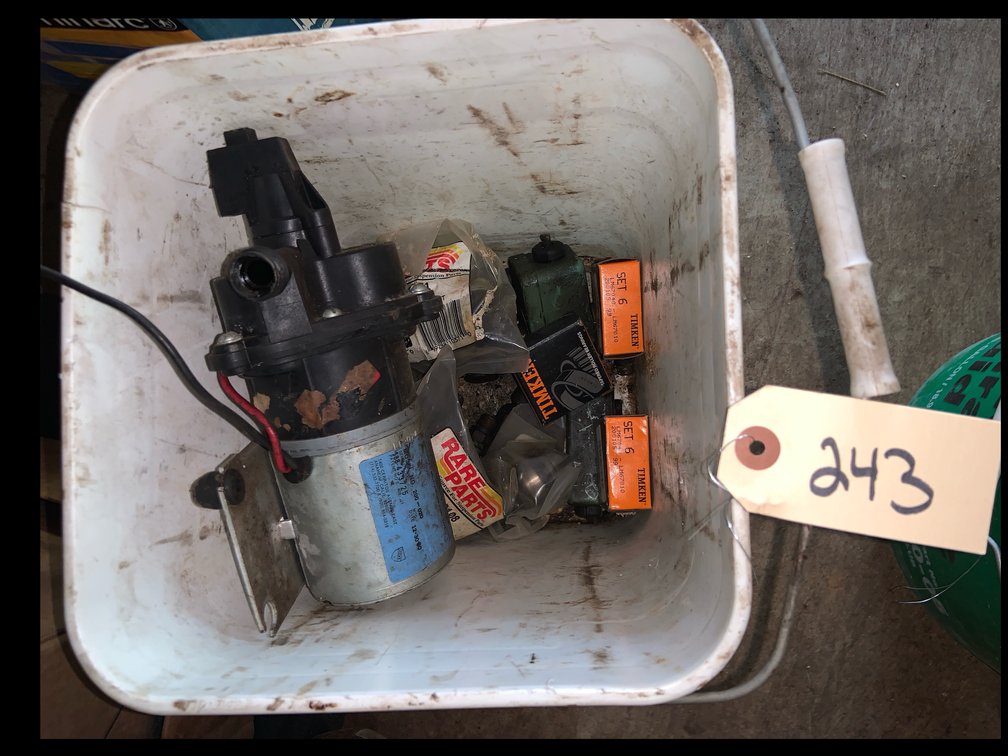 Bearings, Water Pump, Control Assembly's