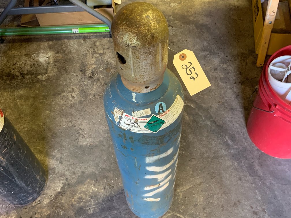 Compressed Argon Cylinder