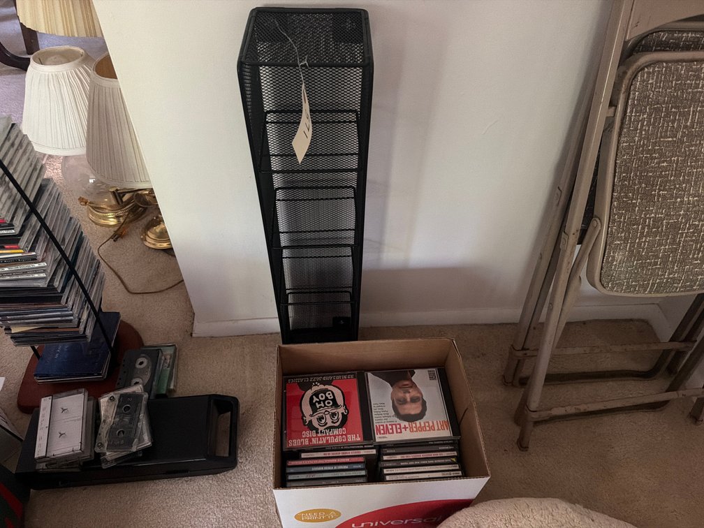 CD’s With CD Rack