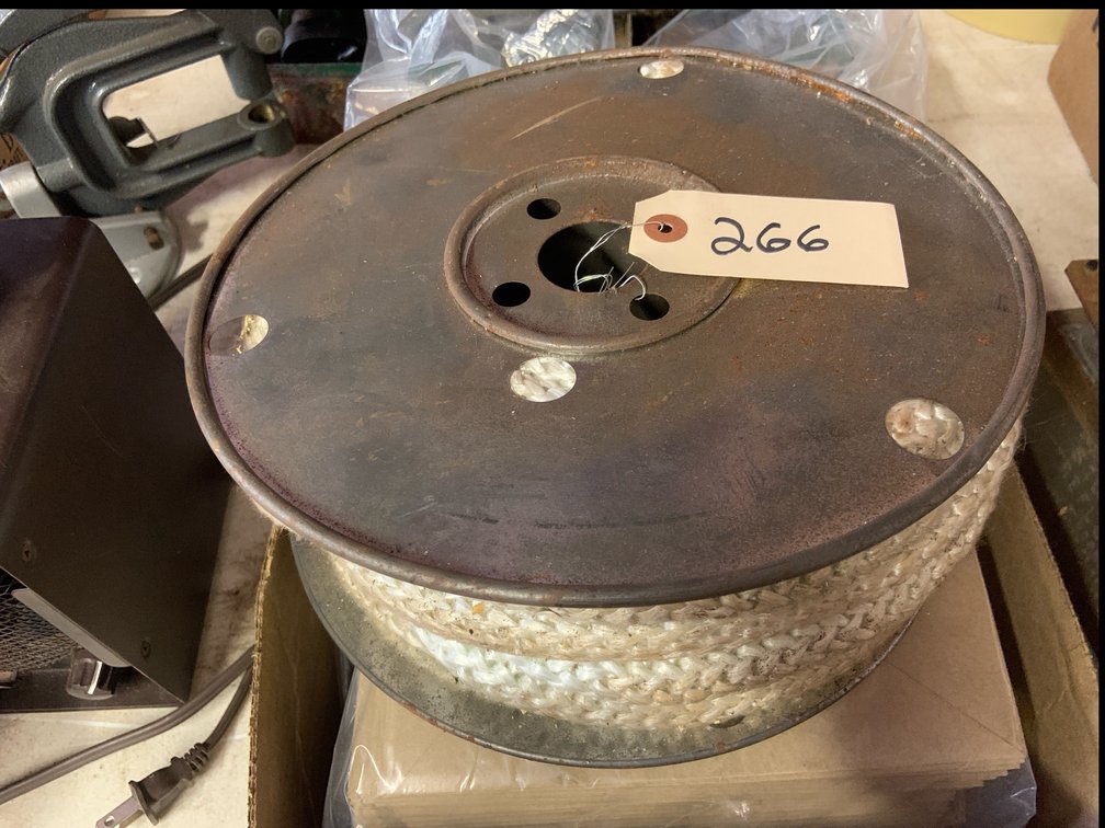 Industrial Roll Of High Temp Braided Gasket Rope